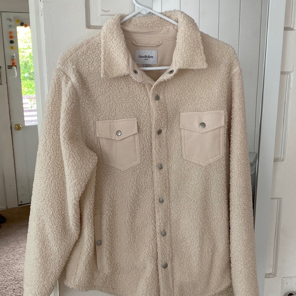 White Sherpa Jacket